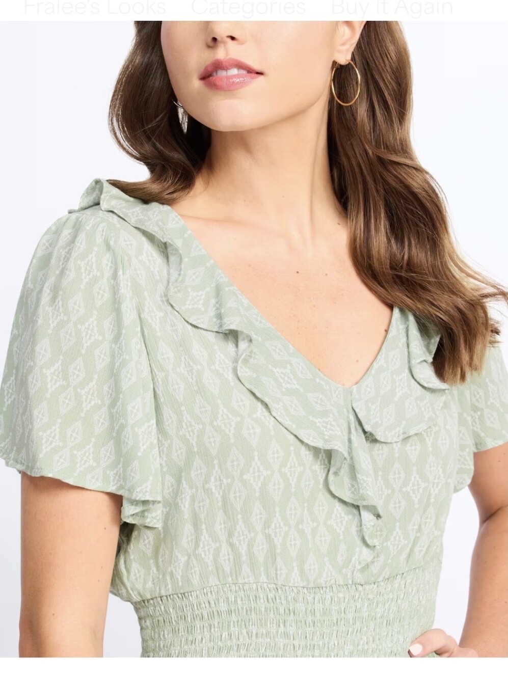 MASON & BELLE Keili Smocked Top